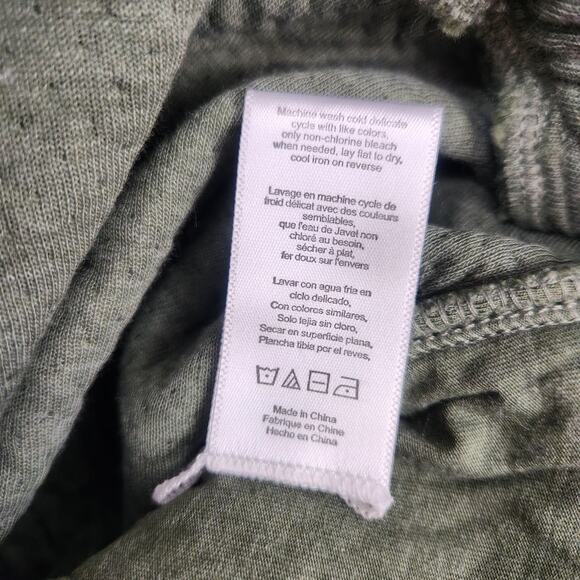 Lunya Lahgo Restore Double Faced Pant Sweatpant Jogger Humble Green Medium NWOT - Picture 9 of 10